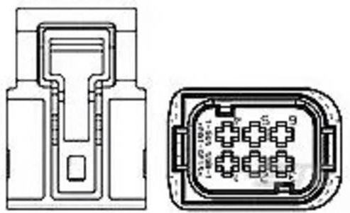 TE Connectivity Leiterplattensteckverbinder mit 6 Polen und einem Rastermaß von 5 mm, Artikelnummer 1-967332-2 - Bild 1
