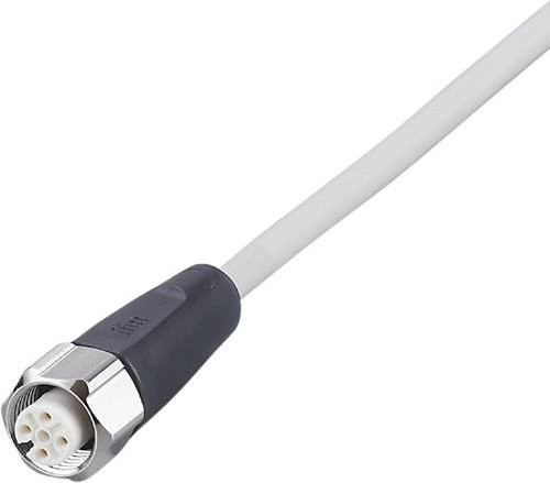 ifm electronic Anschlussleitung EVF461 Buchse gerade, grau, 5-polig, 2 m - Bild 1