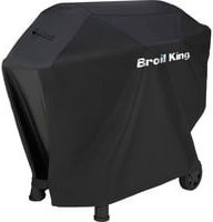 Broil King Crown Pellet 400 Select Exact-Fit Schutzhülle für Pellet Grill in Schwarz - Bild 1