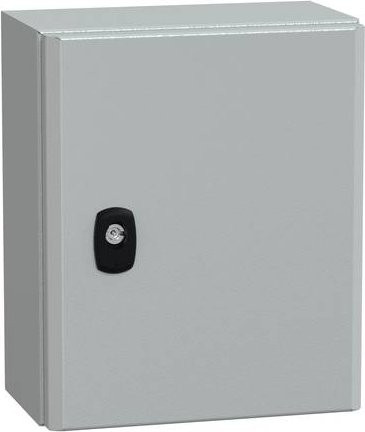 Schneider Electric PanelSeT S3DB NSYS3D32515 Schaltschrank aus Stahl in Grau, B/T/H: 25 x 30 x 15 cm - Bild 1