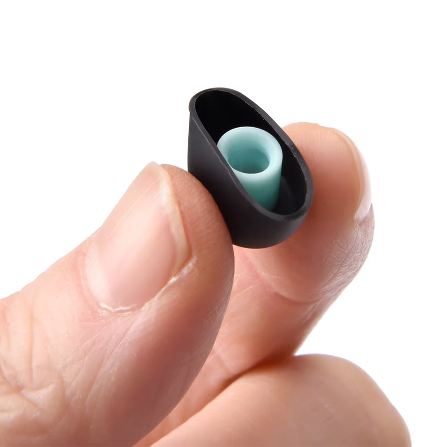 6 Stück Silikon-Ohrstöpsel in Grau für Sony WF-1000XM6 1000XM5 1000XM4 1000XM3 und OnePlus Buds Z TWS In-Ear Eartips - Bild 2