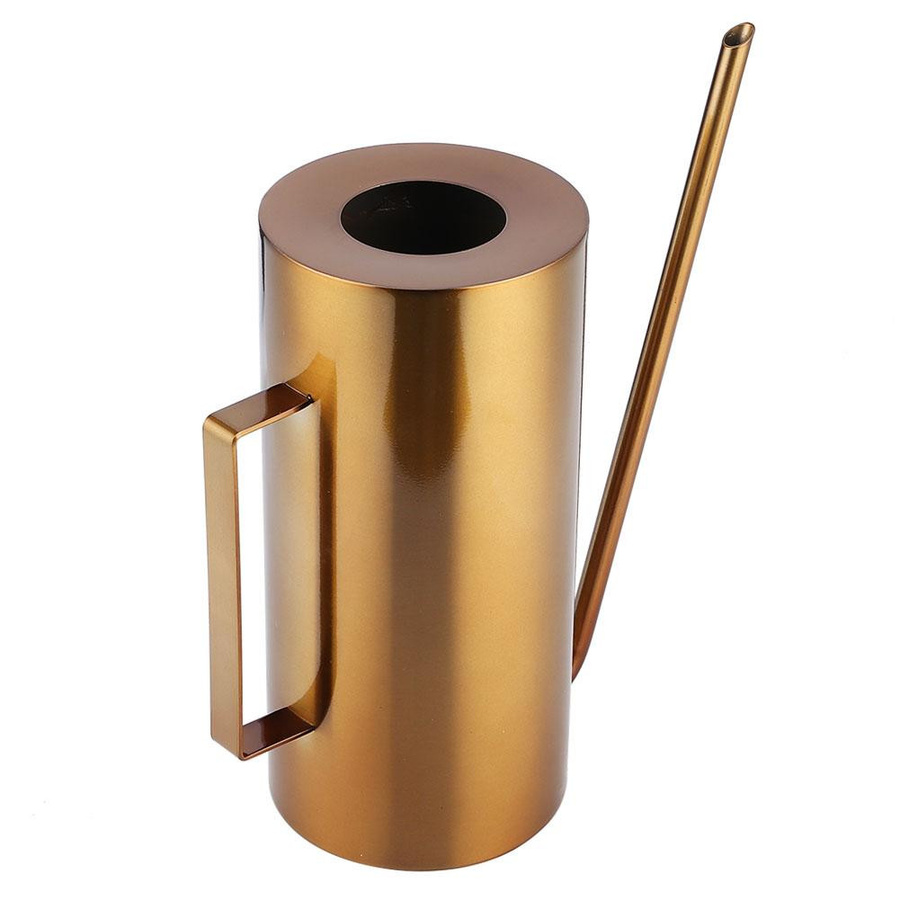 TOMTOP JMS Gießkanne aus Edelstahl mit langem Ausguss in Gold, 1,5 l - Bild 2