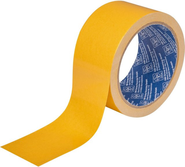 LUX-TOOLS Bodenverlegewebeband doppelseitig Breite: 5 cm, Länge: 10 m - Bild 1