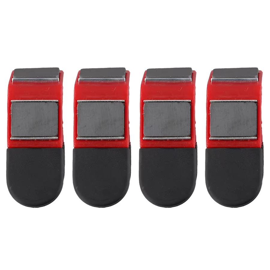DAZZLEEX 4er Set Magnetische Pinsel Halter Clips in Rot für Heimwerker und Werkstatt - Bild 5