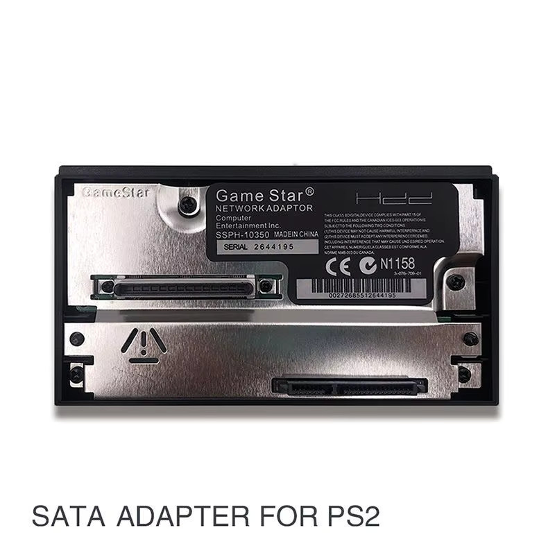 Gamestar SATA Interface Netzwerk Adapter für PS2 Fat Spielkonsole zur Nutzung von SATA HDD Festplatten für deine Playstation 2 in Schwarz - Bild 4