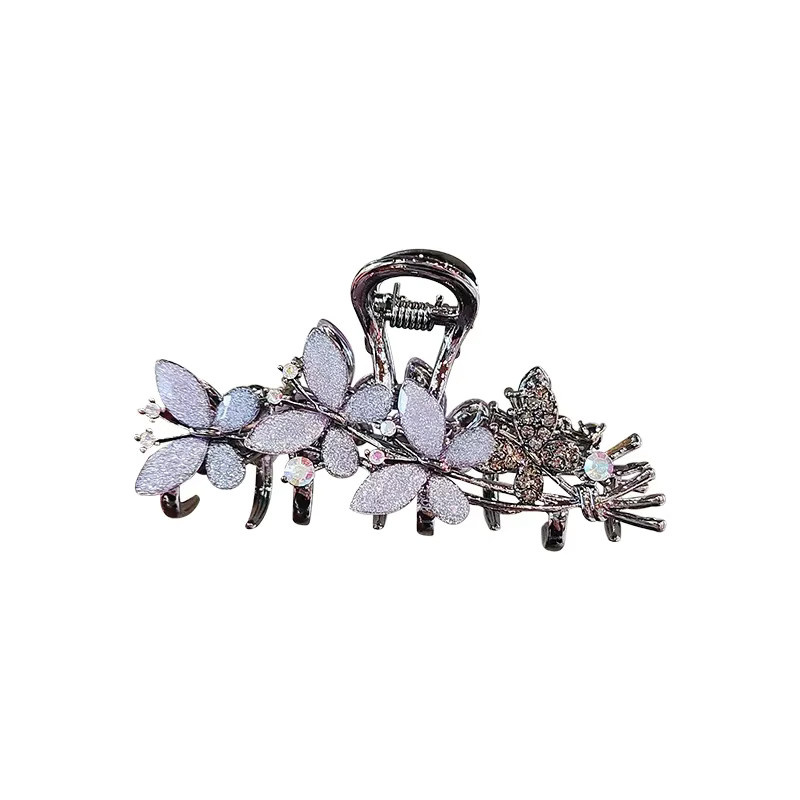 HIYAYZ Haarspange Schmetterling mit Strass, Damen - Bild 2