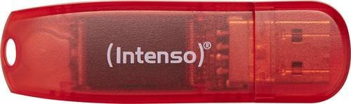 Intenso Rainbow Line USB-Stick 128 GB Rot Transparent USB-A - Bild 1