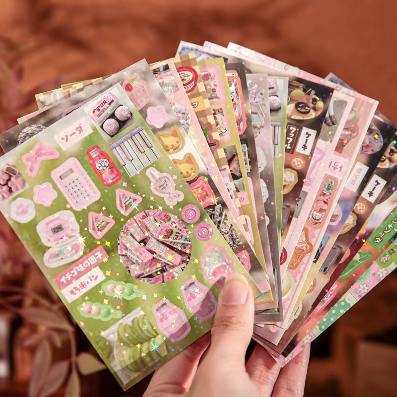2Style Vintage Flavours Gallery Series Stickerbuch mit 30 Blättern in Multicolour für kreatives Scrapbooking und DIY Dekoration - Bild 3