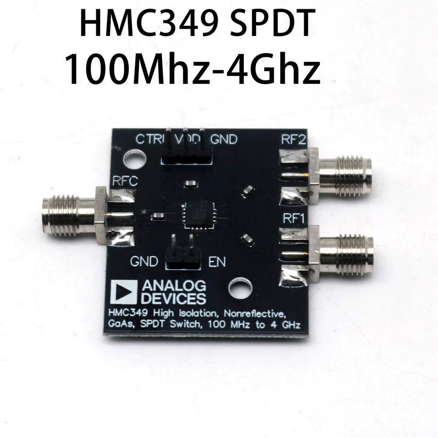DykbRadio SPDT SP4T RF Schalter HMC349 HMC849 HMC8038 ARW3235 HMC241 HMC7992 Schwarz - Bild 1