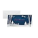 Sigel Weihnachtsmotiv-Karte Pop-up Winterlandschaft in Weiß und Blau, 25 Stück, DIN lang - Bild 2