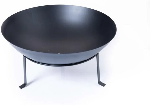 Jet-Line Feuerschale Minnesota aus Metall in Schwarz Durchmesser: 50 cm - Bild 1