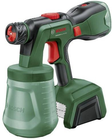 Bosch UniversalSpray 18V-300 Akku-Farbspritzpistole in Grün mit einstellbarem Sprühbild für Lack, Wandfarbe und Glasur - Bild 1