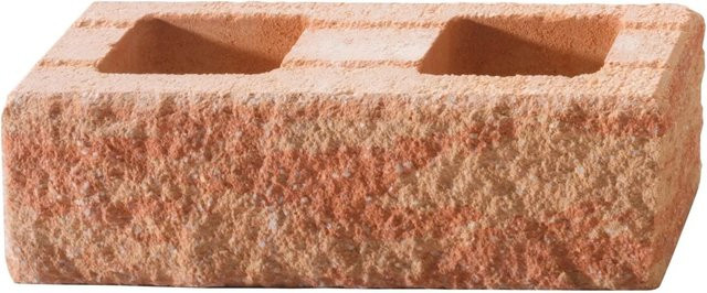Kann Bruchsteinmauer Endelement Sandsteinfarben B: 50 cm, T: 25 cm, H: 15 cm - Bild 1