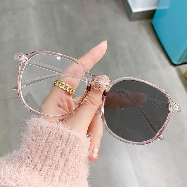 Dote 21007 Korrektionsbrille, Vollrand, rechteckig, Kunststoff, Unisex, grau - Bild 1