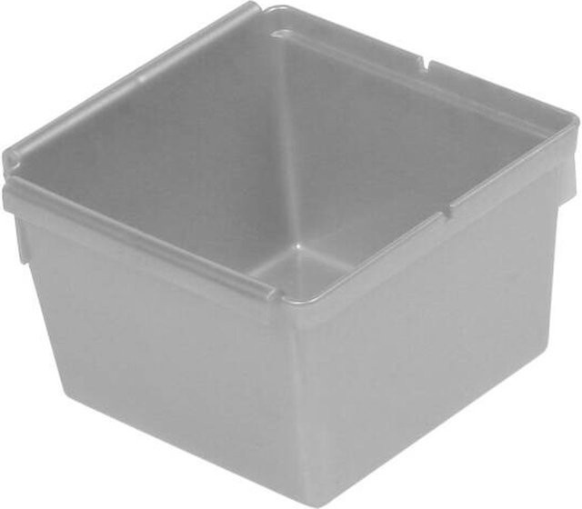 Keeeper Ordnungssystem Schubladeneinsatz Silber B/H/T: 8 x 5 x 8 cm - Bild 1