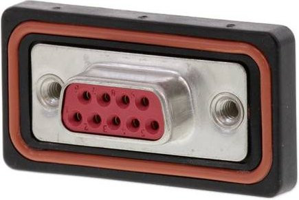 Molex D-SUB Steckverbinder 1727040060 mit 9 Lötpins in Multicolor - Bild 1