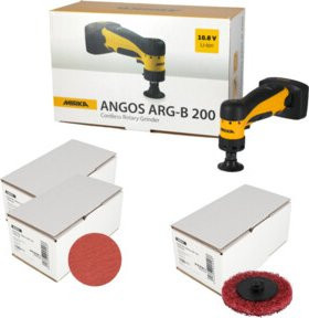 Mirka Karosserie-Paket ANGOS akkubetriebenes Komplettset in Gelb - Bild 1