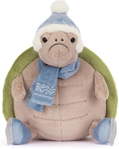 DewBloom Timmy Schildkröte Plüschtier, Snow Hat Turtle, Bunt / Mehrfarbig - Bild 1