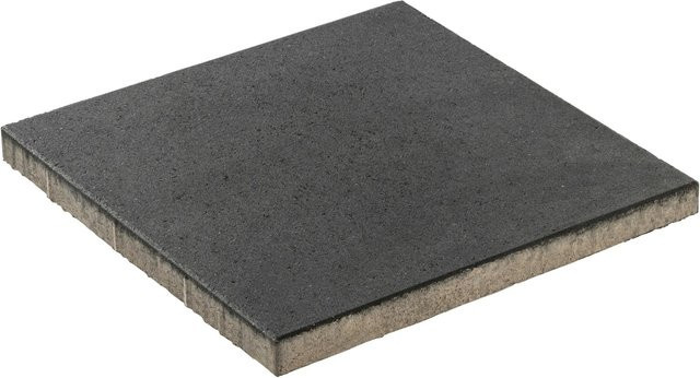 Diephaus Gehwegplatte aus Beton in Anthrazit, B/T/H: 40 x 40 x 3 cm - Bild 1