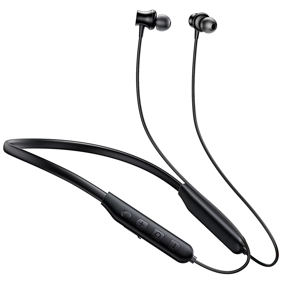 HOCO Bluetooth 5.3 Sport-Kopfhörer mit Nackenbügel, In-Ear Design, 10-mm-Lautsprecher und magnetischer Befestigung, USB-C, Schwarz oder Grün - Bild 1