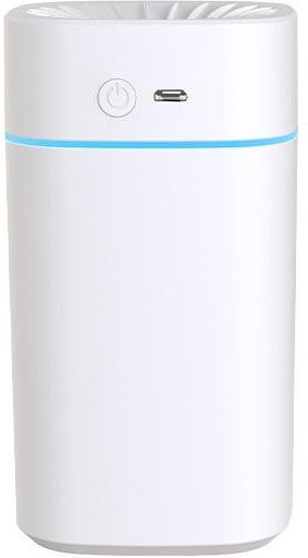 Super Six Mini H2O Luftbefeuchter mit LED-Licht und Aromatherapie-Funktion, Weiß, 300 ml - Bild 1