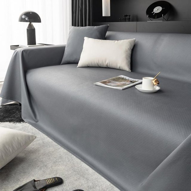 Wasserdichter und kratzfester Sofabezug von BC-Warm Home in floralem Design, universeller Anti-Rutsch-Stoffbezug für Sofakissen, B/B: 90 x 90 cm - Bild 1