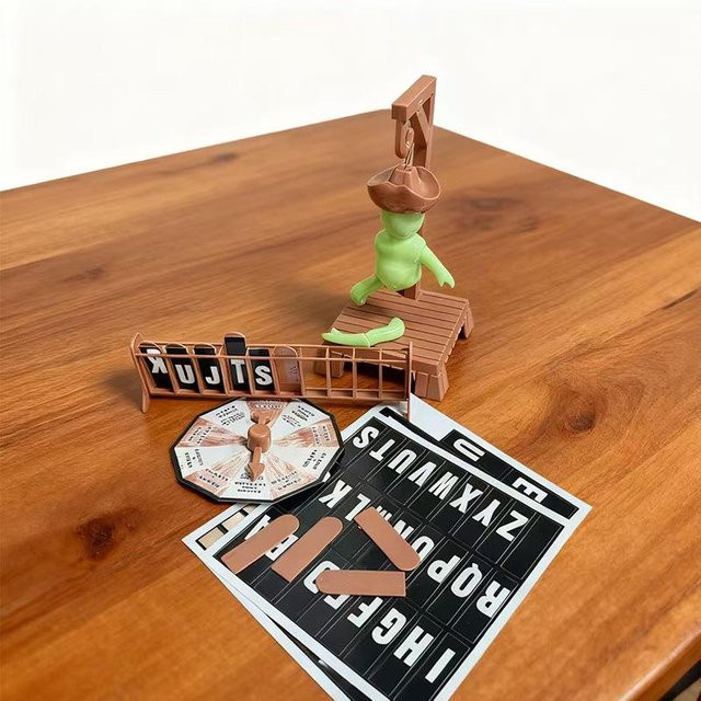 IYUEQIANLI Magnetisches Galgenmännchen Mystery-Wortspiel für 7-12 Jahre - Bild 1