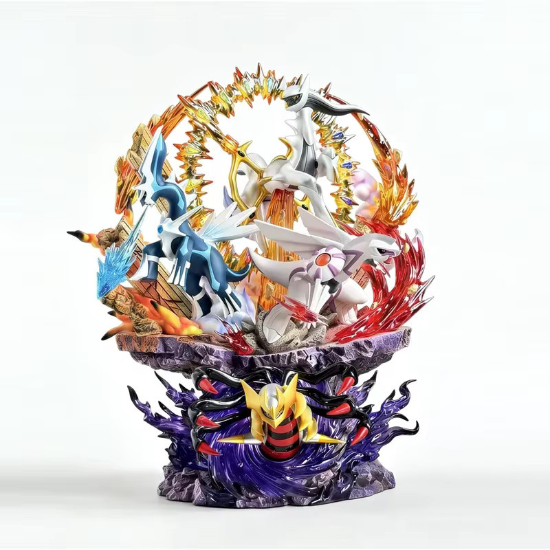Bandai Pokémon Arceus Dialga Palkia Giratina, Anime-Figuren, PVC-Statue - Bild 5