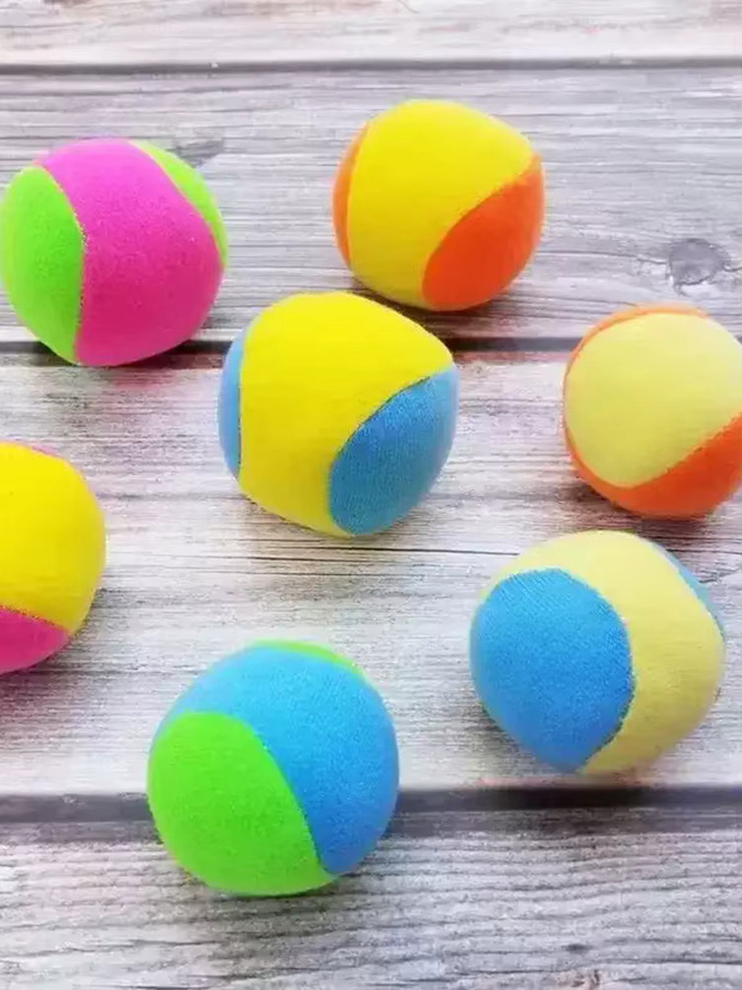 Weicher Ball für Hunde, Spielzeug für das Training im Freien, 1/3/6er Set - Bild 4