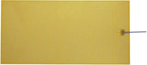 Thermo TECH Polyester Heizfolie selbstklebend gelb, 24 V/DC oder 24 V/AC, 24W, Schutzart IPX4, L x B: 600 x 300 mm - Bild 1
