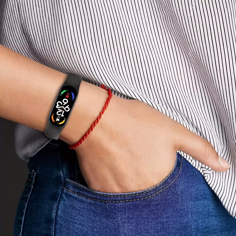 NEY Uhrenarmband Xiaomi, Silikon, Schwarz - Bild 4