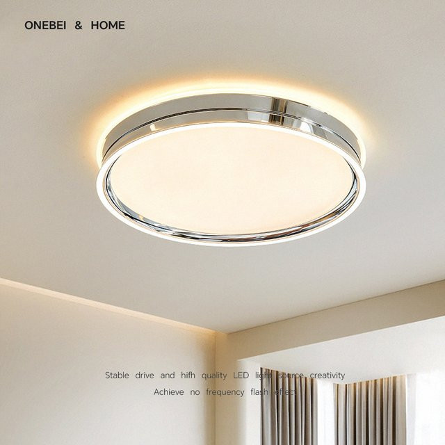 ONEBEI Bauhaus Deckenleuchte aus Aluminium für Wohnzimmer, Schlafzimmer, Esszimmer und Küche - Bild 1