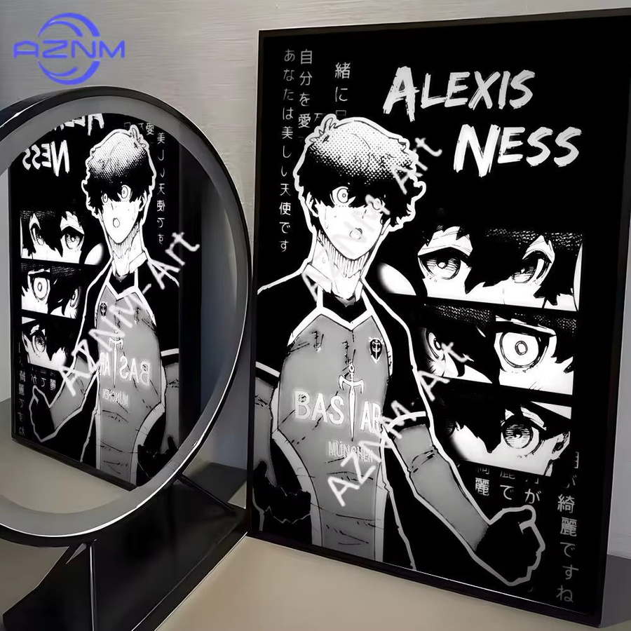 KAYOU Blue Lock Anime Poster aus modernem Papier in Mehrfarbig - Bild 4