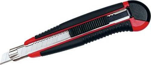 WEDO Profi-Cutter Auto-Load mit 9 mm Klinge in Schwarz/Rot - Bild 1