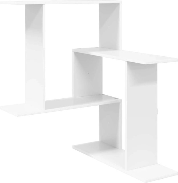vidaXL Wandregal Weiß Modern aus MDF B/T/H: 67 x 67 x 87 cm - Bild 1