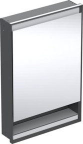Geberit Spiegelschrank One mit LED-Beleuchtung und Rasierersteckdose, B/T/H: 60 x 15 x 90 cm, Glasfront - Bild 1