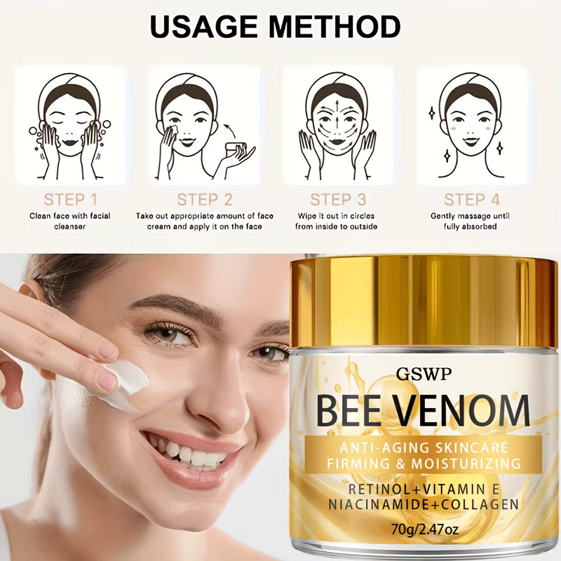 GSWP Bee Venom Anti-Aging-Gesichtspflegecreme, Unisex - Bild 2