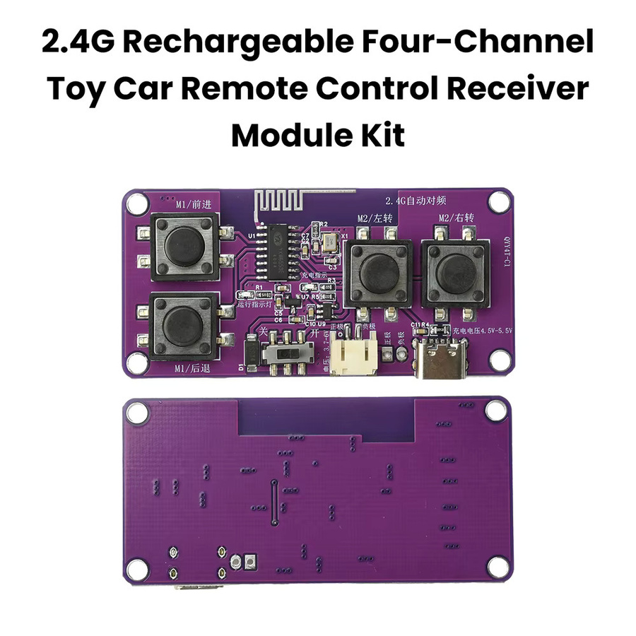 diymore Spielzeug Auto Fernbedienung Empfänger Bord Wiederaufladbare Differential Tank Modul Kit, Fahrzeuge, Kunststoff - Bild 4