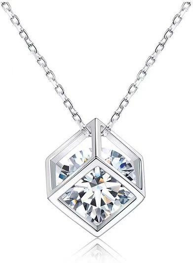 Lucky Star Jewelry Halskette, 925 Silber, Zirkonia, Damen - Bild 1