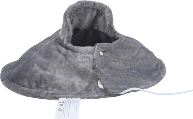 Elektrische Schulter- und Nacken-Heizdecke von Beautyyy in Grau mit 9 Temperatureinstellungen und schneller Aufheizfunktion - Bild 1
