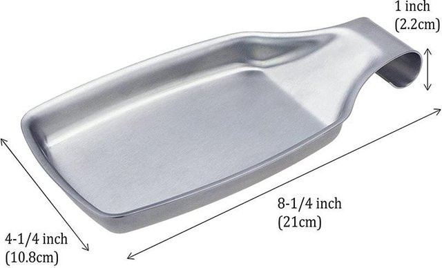 Yiran Furniture Spatelhalter aus 304 Edelstahl in Silber als Küchenorganizer für die Arbeitsplatte - Bild 1