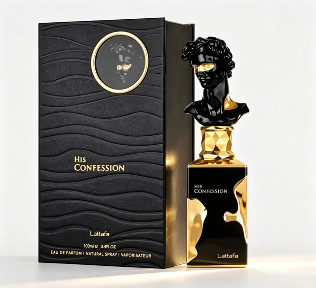 Lattafa His Confession Eau de Parfum Spray, 100 ml, Herren - Bild 1