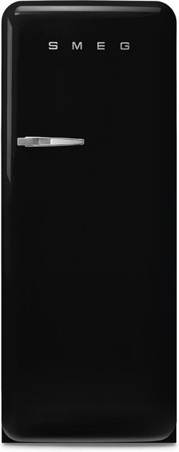 Smeg Standkühlschrank FAB28RBL6 mit Gefrierfach in Schwarz - Bild 1
