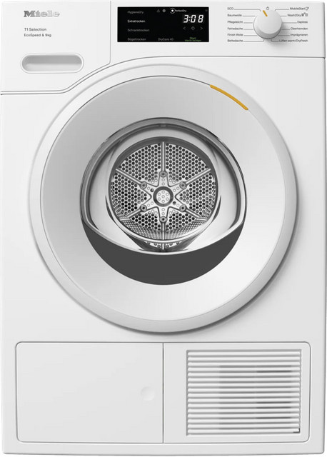 Miele EcoSpeed Wärmepumpentrockner TSD 643 WP, 9 kg, Lotosweiß - Bild 1