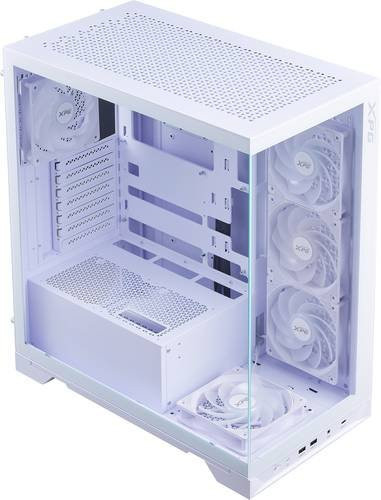 XPG INVADER X BTF Midi-Tower PC-Gehäuse in Weiß - Bild 1