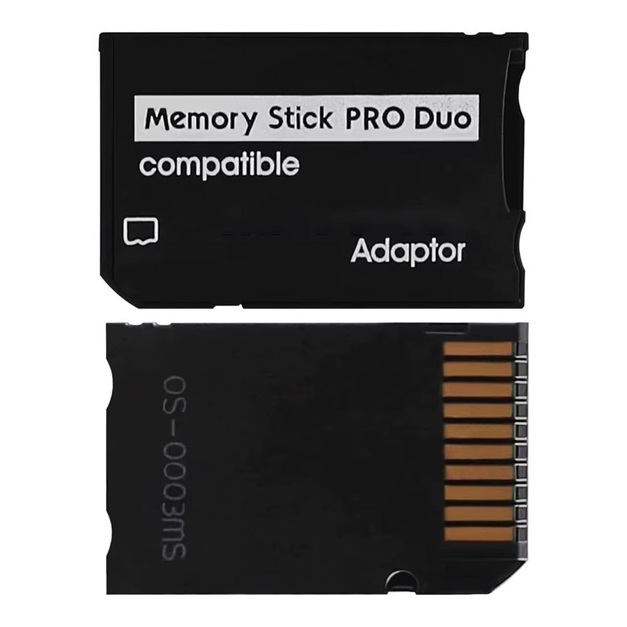 Sony TF zu MS Memory Stick Pro Duo Adapter Kartenleser in Schwarz für Sony PSP 1000 2000 3000 SD Kartenkonverter für PlayStation Gaming Zubehör - Bild 4
