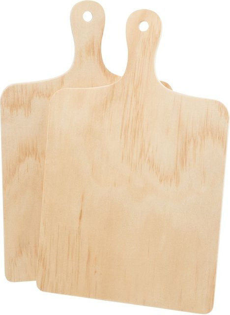 VBS Deko-Brett aus Kiefer-Sperrholz in Beige mit Aufhängung, Breite: 17,5 cm, Höhe: 17,5 cm, Tiefe: 2,0 cm - Bild 1