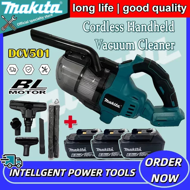 Makita DCV501 Bürstenloser Akku-Handstaubsauger für die Fahrzeugreinigung und den Haushalt - Bild 1