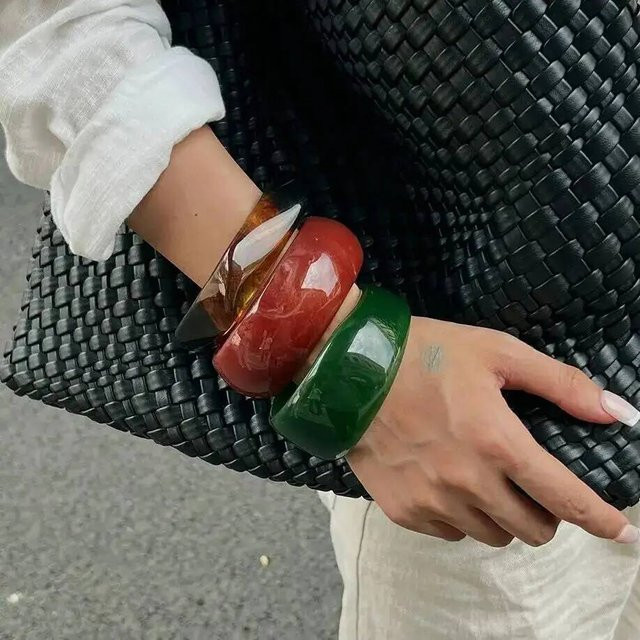 Lacteo Mode Armbänder, Acryl, Unisex - Bild 1