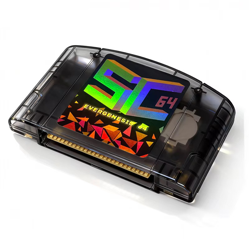 EVERGENESIS SC64 Open Source FlashCard N64 5000 in 1 Spielkassette in Blau für Nintendo 64, 64DD, SNES und GB Videospielkonsolen - Bild 2